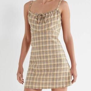 Y2K Schoolgirl Plaid Mini Dress Clueless-inspired Preppy Dress Soft Grunge XS